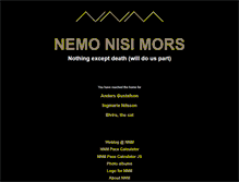 Tablet Screenshot of nemonisimors.com