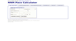 Desktop Screenshot of pacecalc.nemonisimors.com
